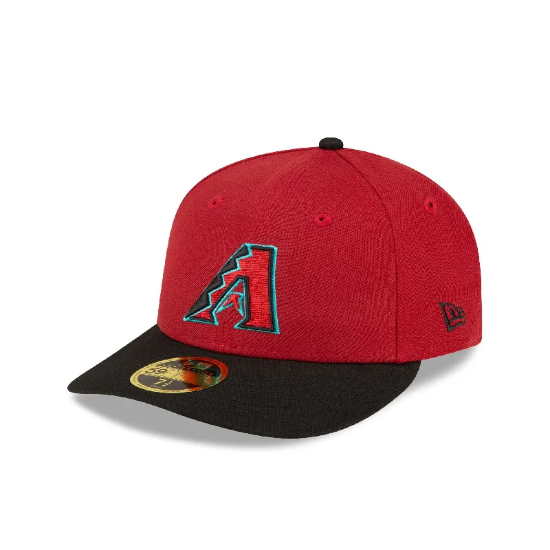 Men’s crisp plaid square-Arizona Diamondbacks Authentic Collection Home Low Profile 59FIFTY Fitted Hat