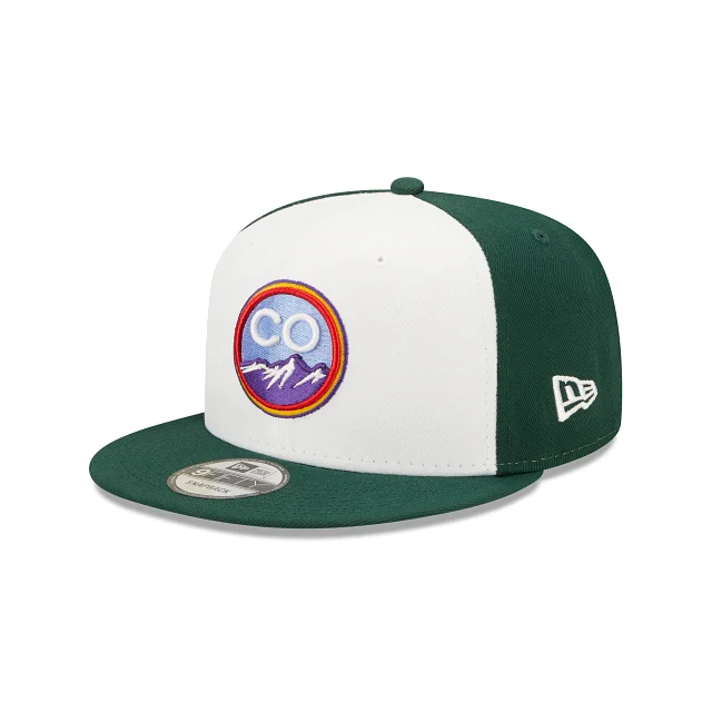 Men’s retro watch design-Colorado Rockies City Connect 9FIFTY Snapback Hat