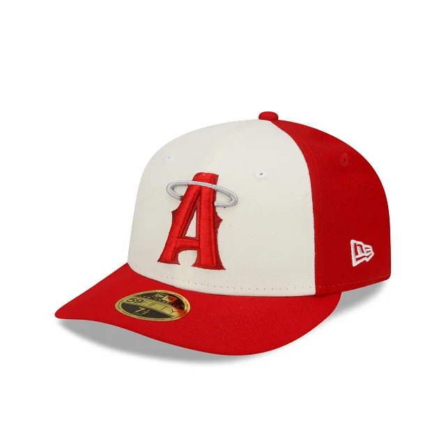 Men’s tough canvas strap-Los Angeles Angels City Connect Low Profile 59FIFTY Fitted Hat