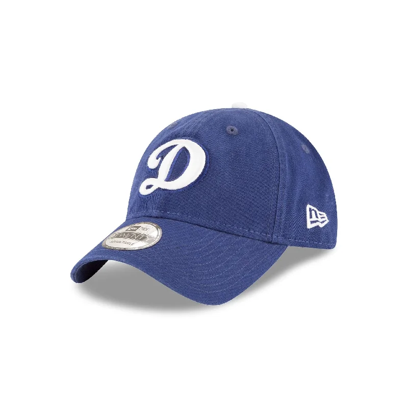 Men’s tight leather wallet-Los Angeles Dodgers Core Classic Replica Alternate 9TWENTY Adjustable Hat