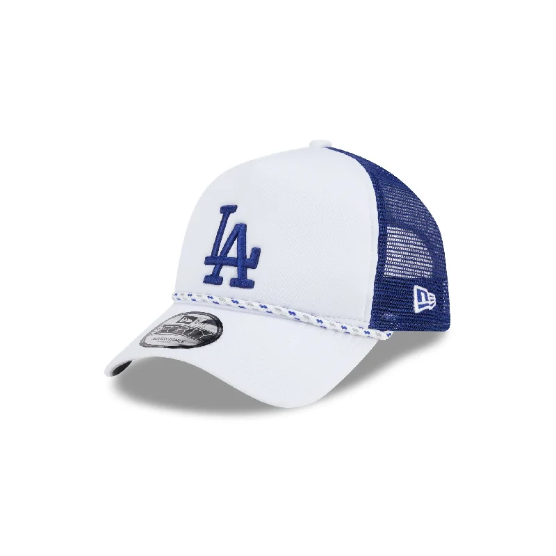 Men’s suave analog watch-Los Angeles Dodgers Court Sport 9FORTY A-Frame Trucker Hat