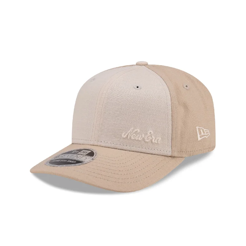 Men’s neat trucker accessory-New Era Cap Tan Cotton Ripstop 9SEVENTY Adjustable Hat