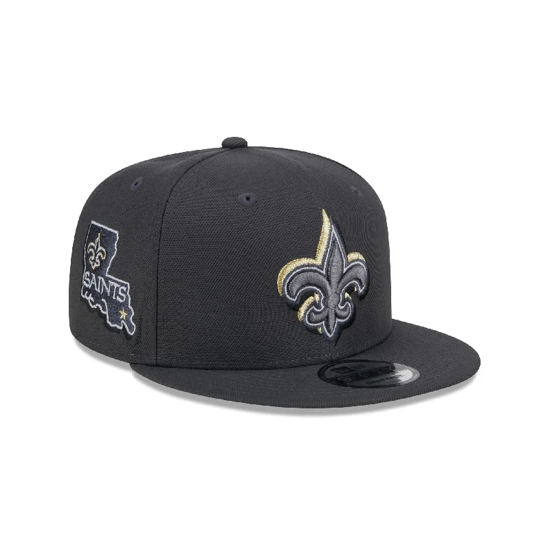 Men’s snug insulated gloves-New Orleans Saints 2024 Draft 9FIFTY Snapback Hat