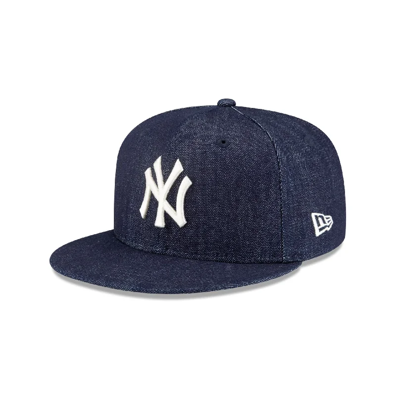 Men’s tough wallet design-New York Yankees Denim 9FIFTY Snapback Hat