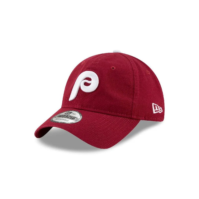 Men’s tight RFID cardholder-Philadelphia Phillies Core Classic Replica Red 9TWENTY Adjustable Hat