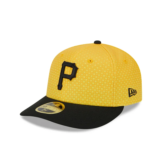 Men’s clean floral square-Pittsburgh Pirates City Connect Low Profile 59FIFTY Fitted Hat