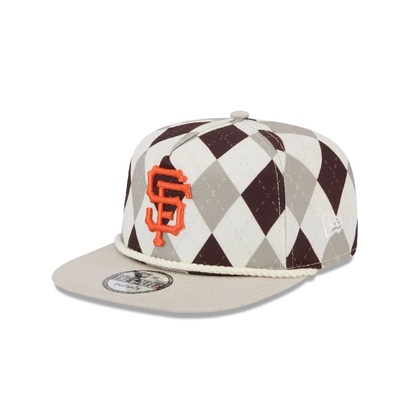 Men’s suave analog watch-San Francisco Giants Argyle Golfer Hat