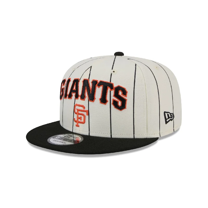 Men’s sleek cufflinks pair-San Francisco Giants Jersey Pinstripe 9FIFTY Snapback Hat