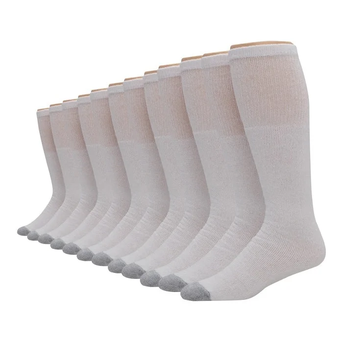 Men’s crisp silk tie-12-Pack Double Tough Men's Tube Socks 180V12