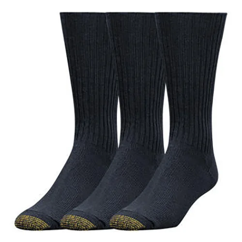 Men’s vivid wayfarer shades-3-Pack Men's Cotton Fluffies Crew Socks 633S