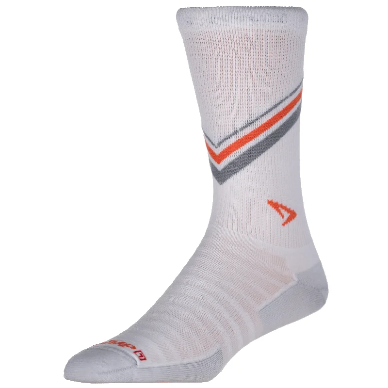 Men’s subtle tie pattern-Drymax Extra Protection Hyper Thin Running Crew Socks