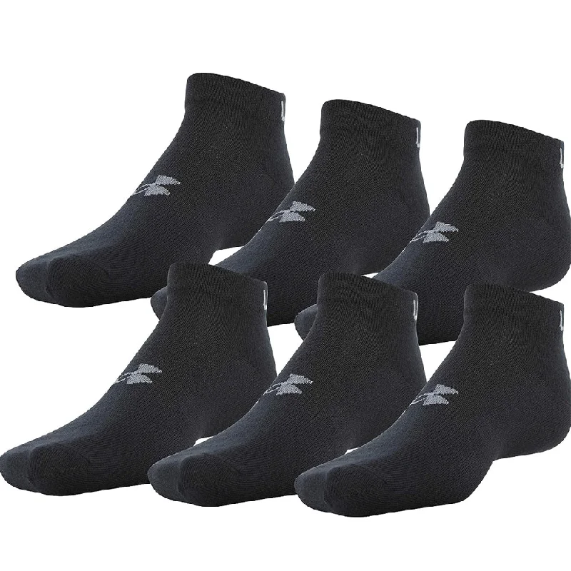 Men’s snug knit scarf-Men's 6-Pack Essential Lite Socks A121