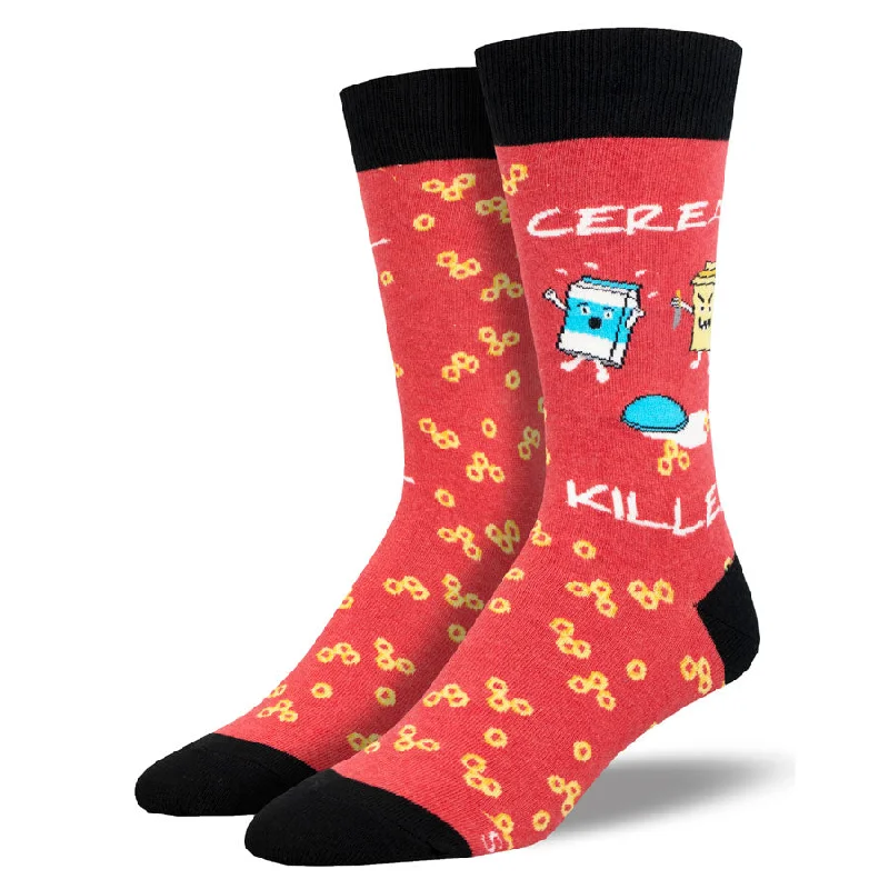 Men’s relaxed belt buckle-Men's Cereal Killer Socks