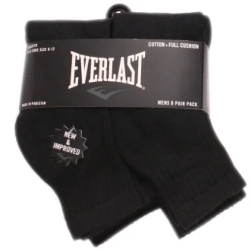 Men’s tough wallet design-Men's Everlast Socks E-231B Pack of 6