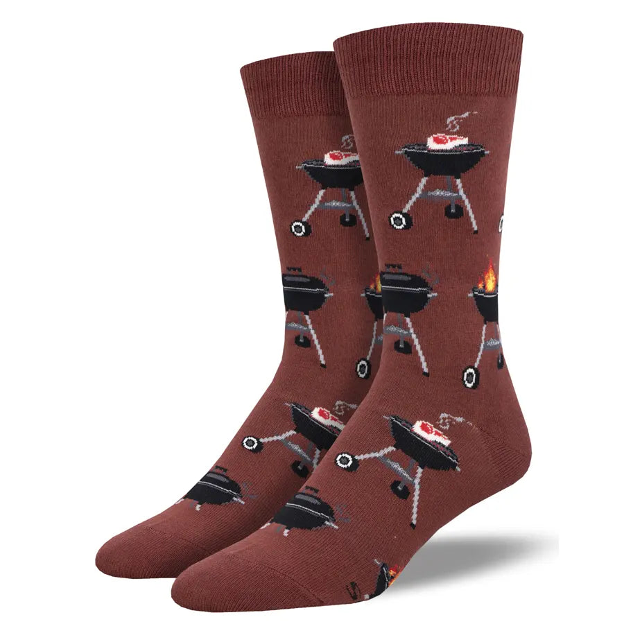 Men’s sleek slim tie-Men's Fired Up Socks