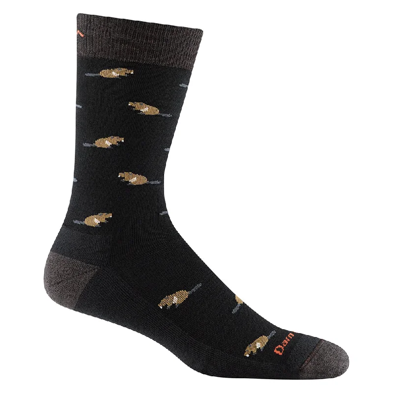 Men’s crisp geometric square-Men's Sawtooth Crew Lightweight Lifestyle Sock 6107