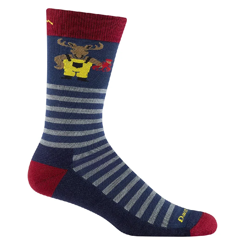 Men’s crisp bow tie-Men's Wild Life Crew Lightweight Lifestyle Sock 6096