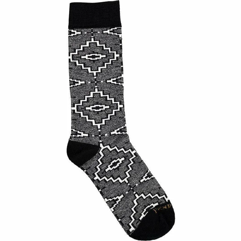 Men’s clean floral square-Pendleton Geo Crew Socks