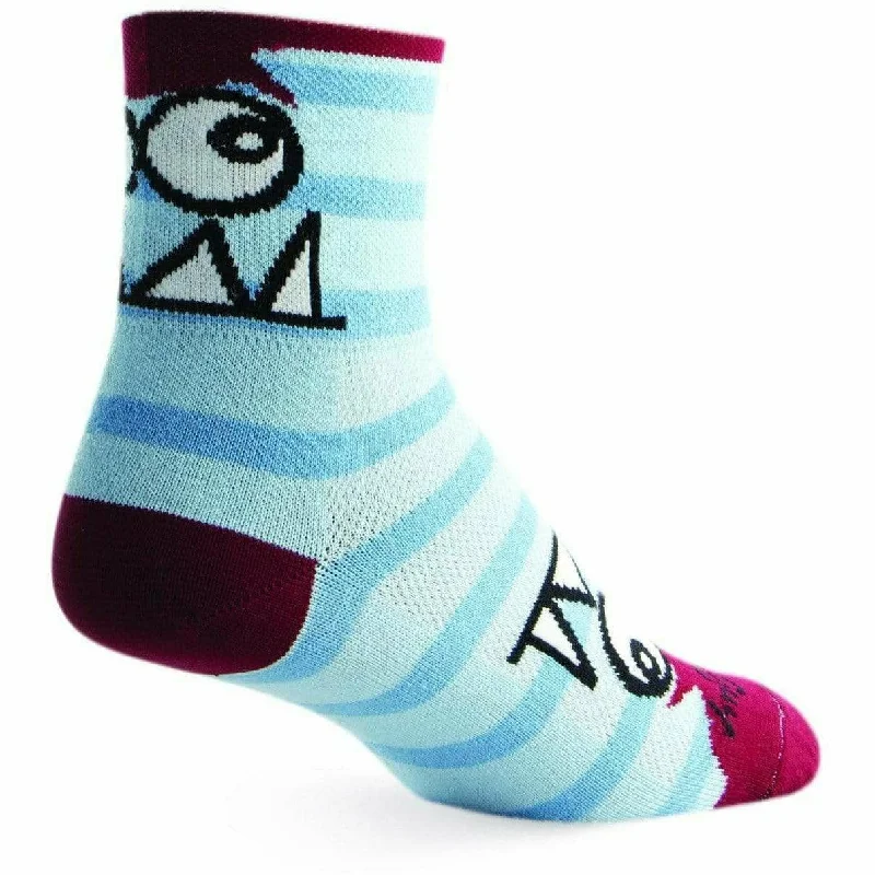 Men’s silky tie design-SockGuy Kenny Classic 3 Inch Crew Socks