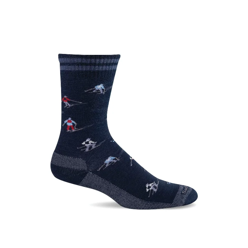 Men’s crisp cufflinks style-Sockwell Mens Ski Patrol Essential Comfort Crew Socks