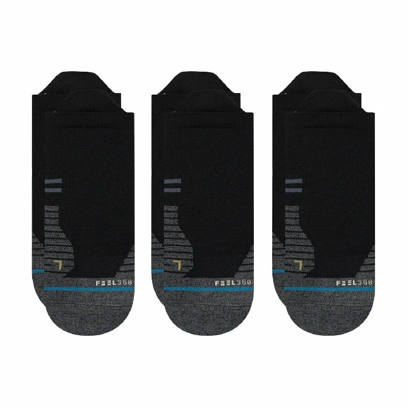 Men’s snug knit scarf-Stance Run Light 3-Pack Socks