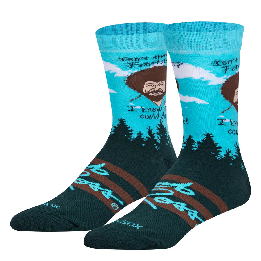 Men’s sharp watch band-Unisex Bob Ross You Can Do It Socks