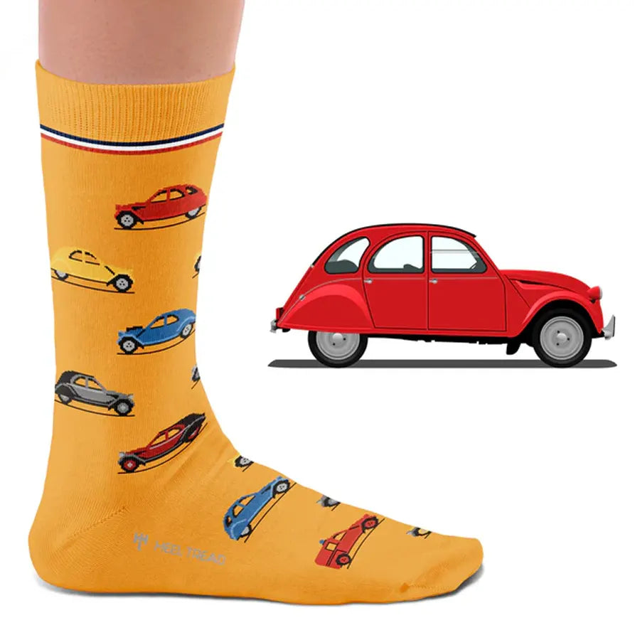 Men’s tight RFID cardholder-Unisex Citroën 2CV Socks