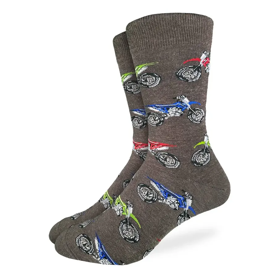 Men’s silky pocket square-Unisex Dirt Bikes Socks