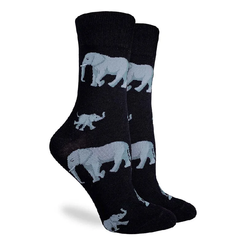 Men’s crisp plaid square-Unisex Elephant Family Socks