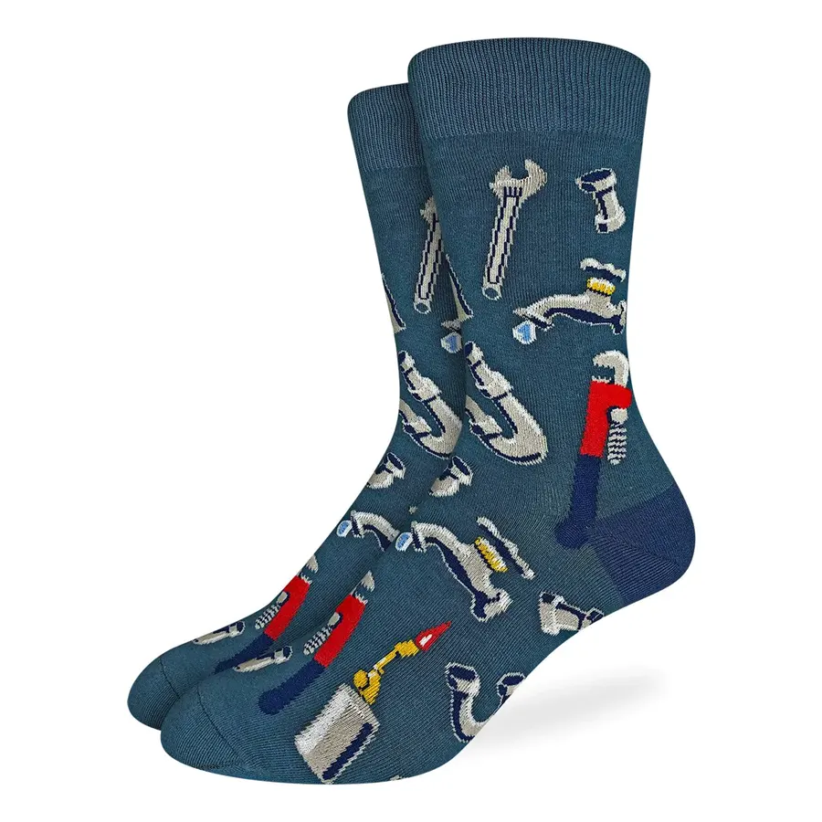 Men’s loud tie pattern-Unisex Plumber Socks