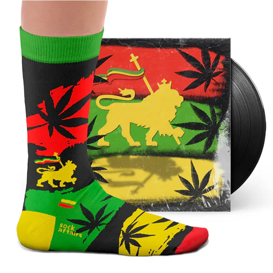 Men’s toasty wool gloves-Unisex Rebel Reggae Socks