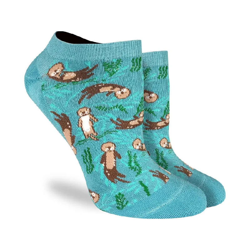 Men’s bold wraparound shades-Unisex Sea Otters Ankle Socks