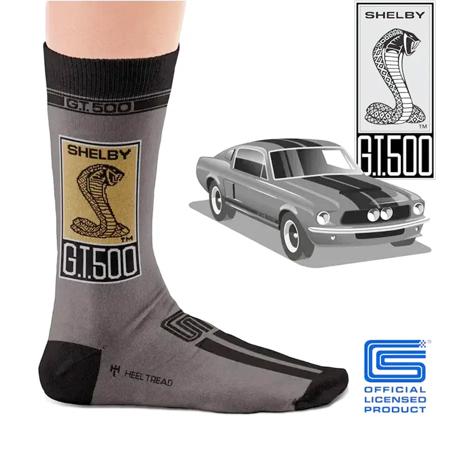 Men’s clean floral square-Unisex Shelby Mustang GT 500 Socks