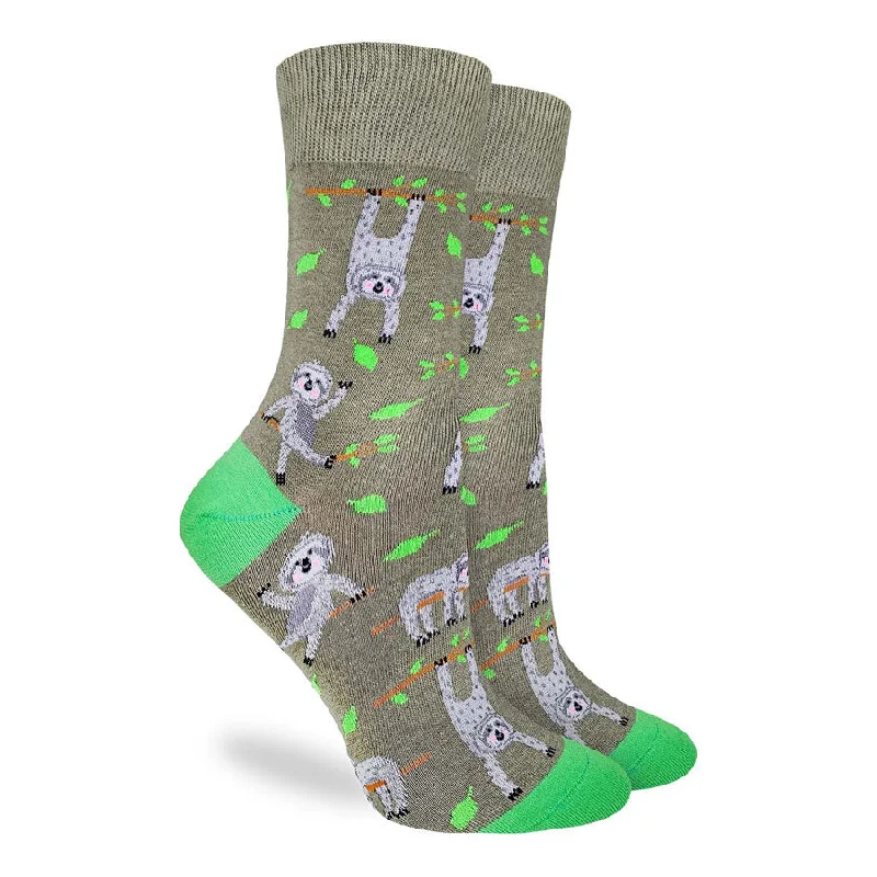 Men’s snug wool gloves-Unisex Sloths Hanging Out Socks