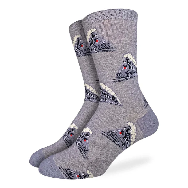 Men’s cool bucket accessory-Unisex Steam Train Socks