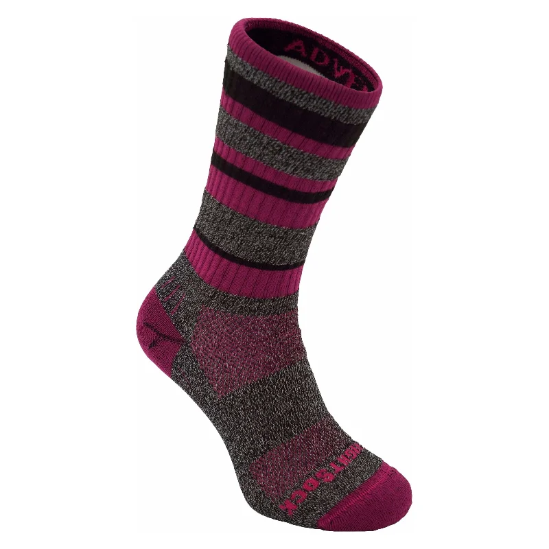 Black/Fuchsia Stripe