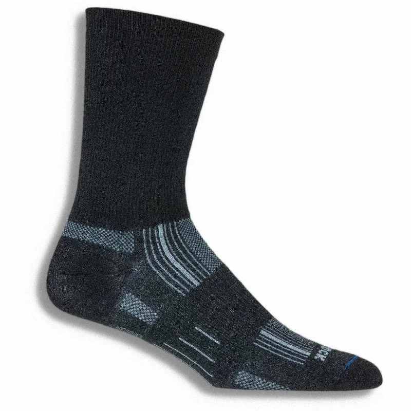 Men’s clean white square-Wrightsock Double-Layer Stride Crew Socks