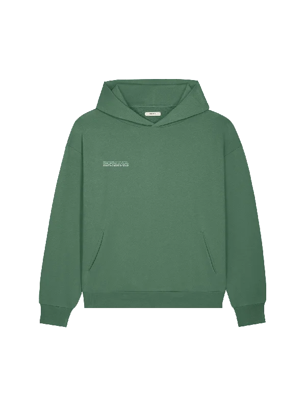 Men’s snug zip top-Womens 365 Midweight Hoodie—forest green