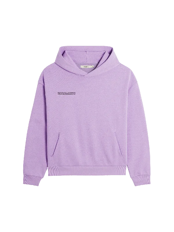 Men’s deep athletic top-Womens 365 Midweight Hoodie—Orchid Purple