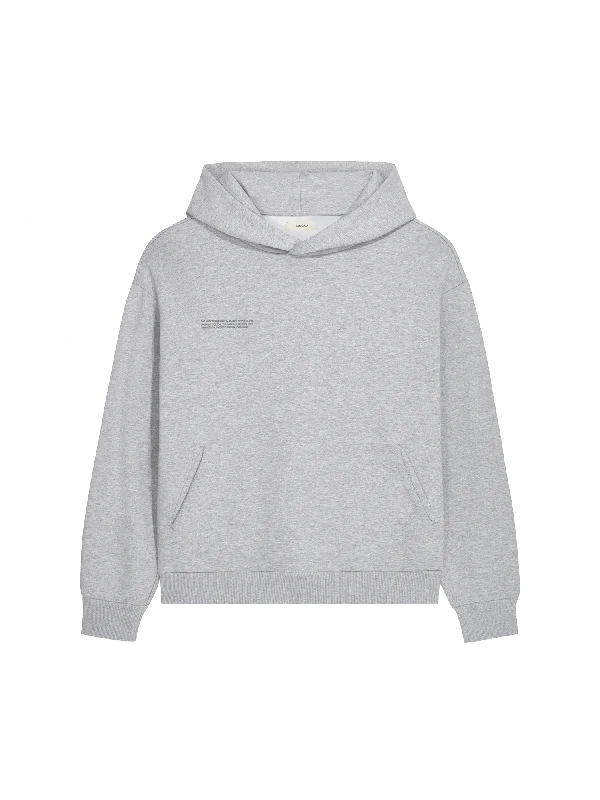 Men’s snug zip top-Womens DNA Hoodie—grey marl