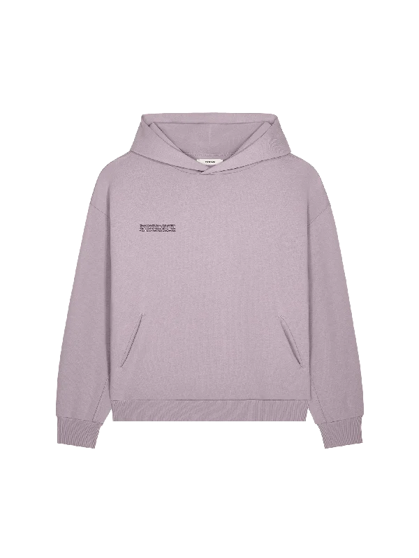 Men’s plush athletic pullover-Womens DNA Hoodie—raisin purple