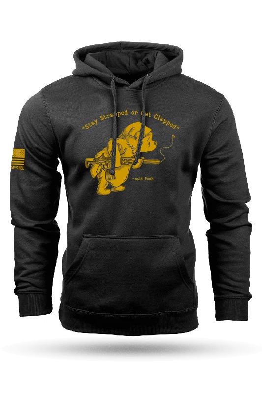 Men’s neat printed hoodie-Pooh Bear - Hoodie