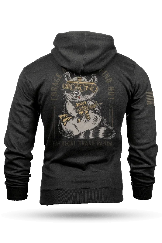 Men’s rich fleece pullover-Tactical Trash Panda - Hoodie