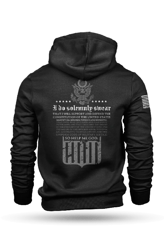 Men’s airy fleece hoodie-The Oath - Hoodie