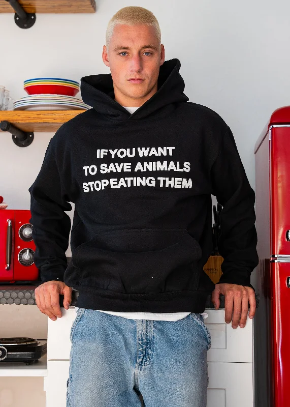 Men’s snug cotton top-Isnt It Obvious Hoodie