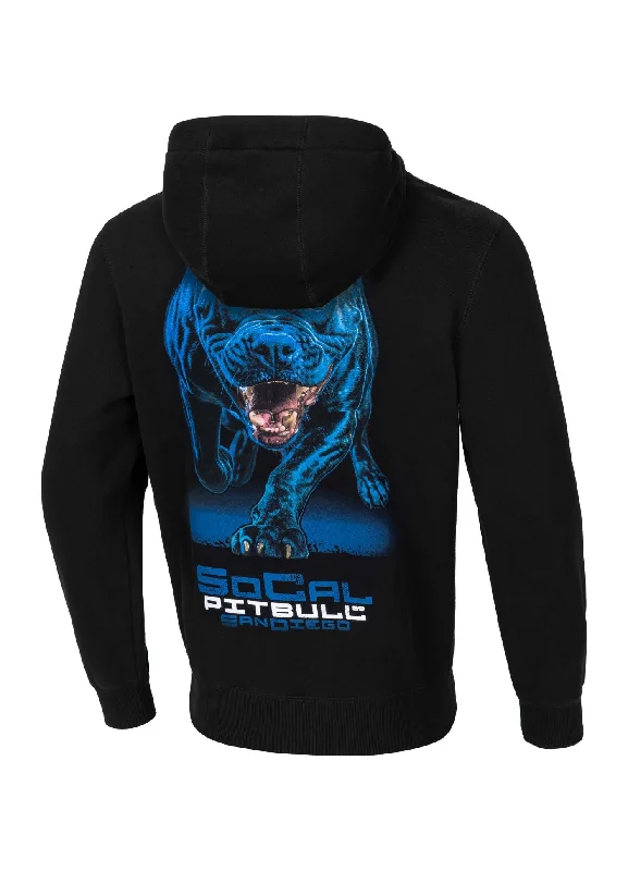 Men’s velvety fleece top-Men's Hoodie In Blue