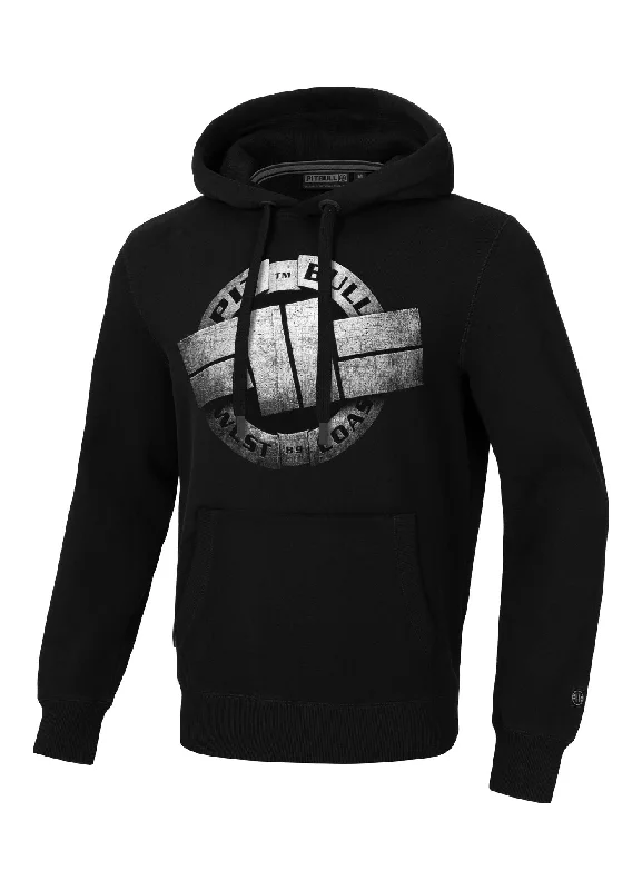 Men’s loose athletic top-Men's Hoodie Steel Logo X