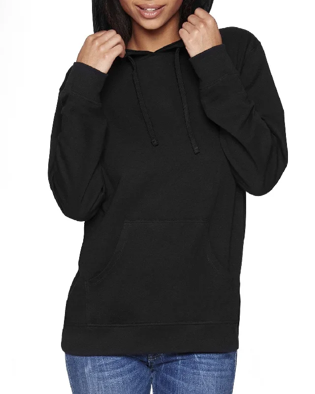 Men’s velvety zip-up hoodie-Next Level 9301 Unisex French Terry Pullover Hoodie