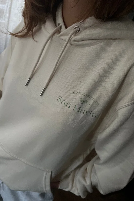 Men’s deep cotton zip-San Marino hoodie