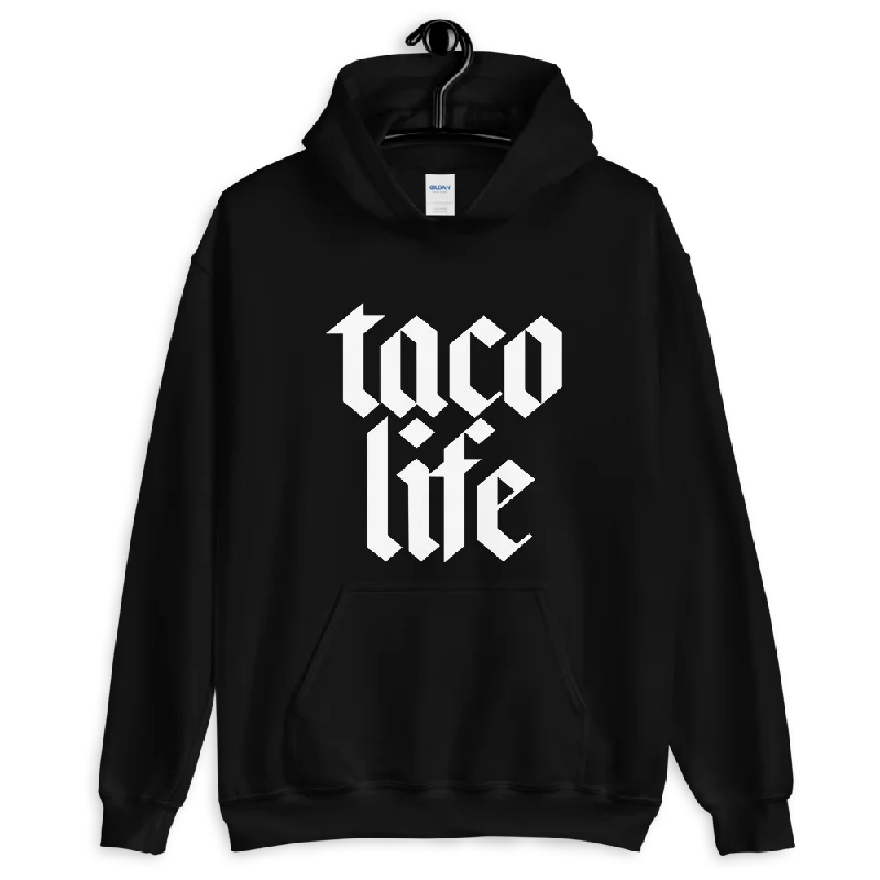 Men’s breezy athletic top-Taco Life Hoodie